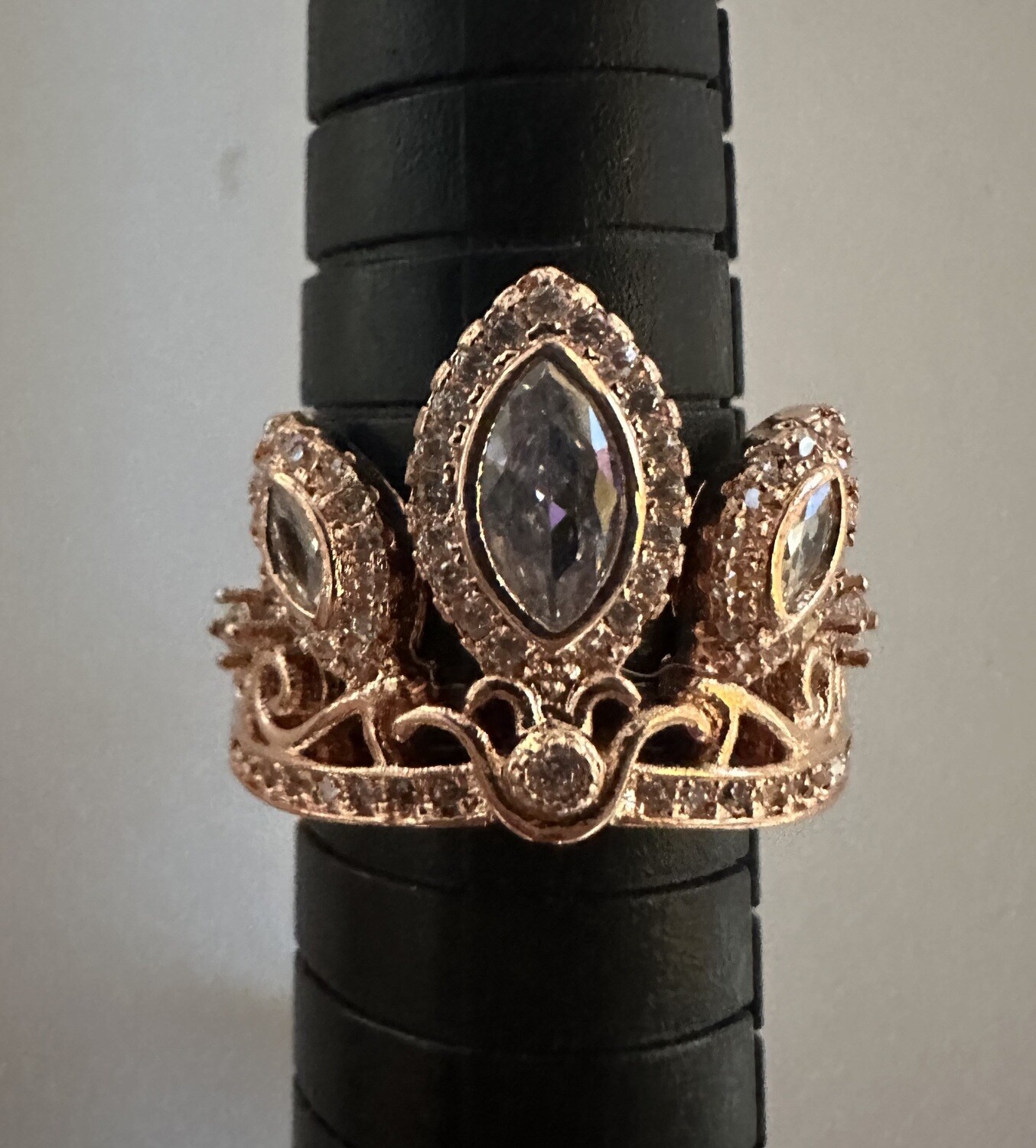 Rose Gold Crown Ring