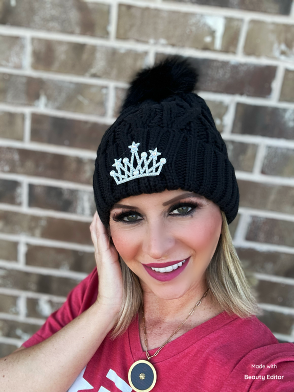 Crown Puff Beanie