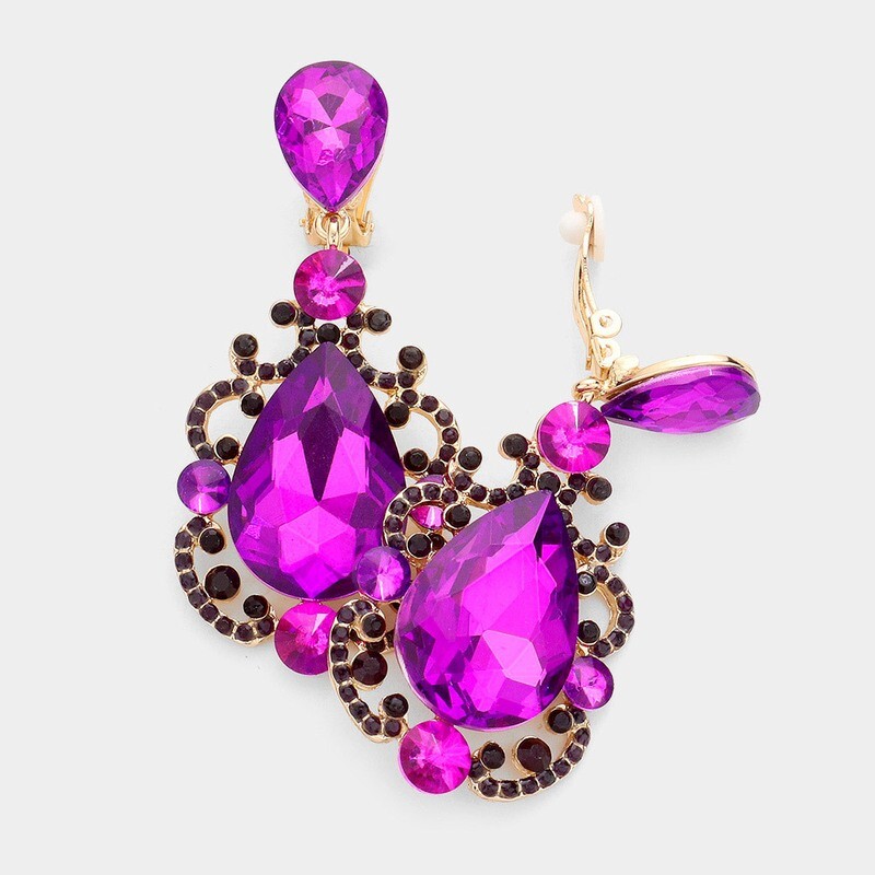 Dangle Pageant earrings