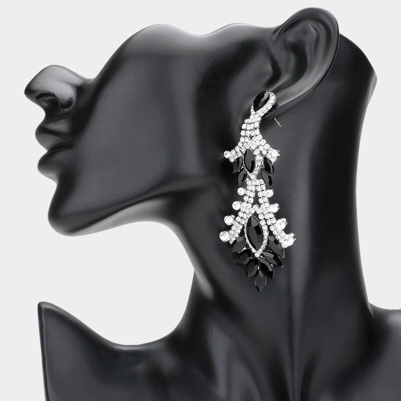 Small Marquise with Rhinestones
