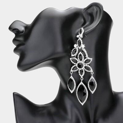 Flower Marquise Earring