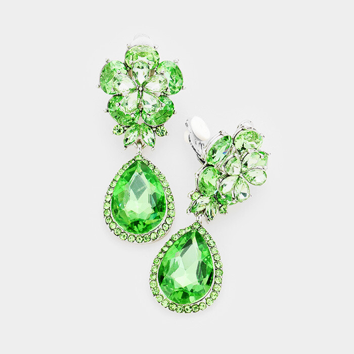 Flower Drop Earring