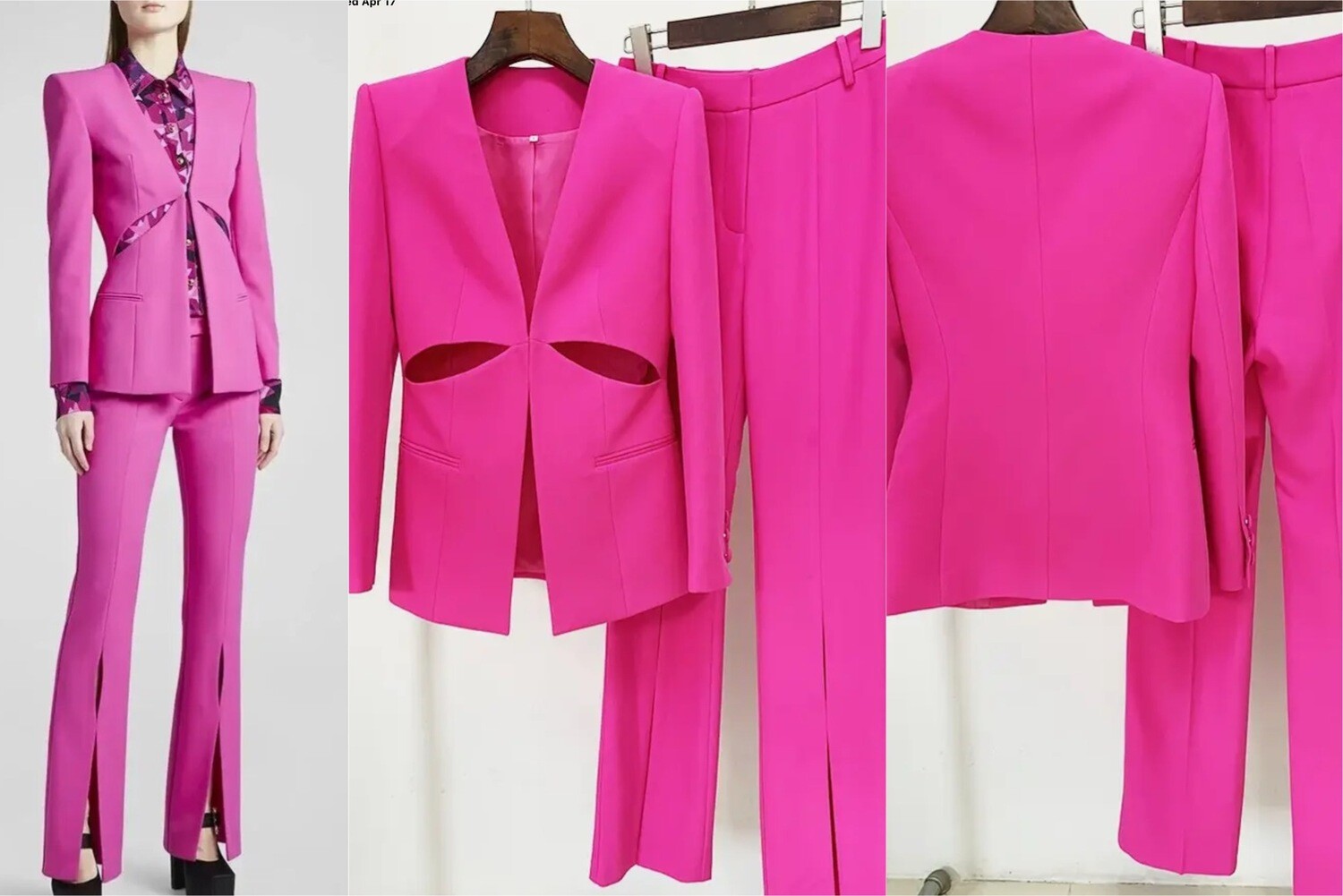 2 Piece pink Suit