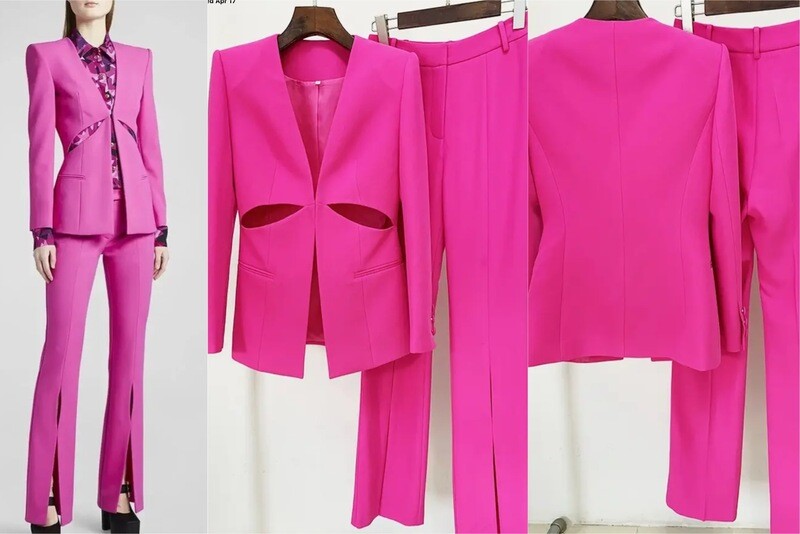 2 Piece pink Suit