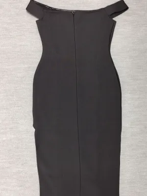 Rhinestone insert Bandage Dress