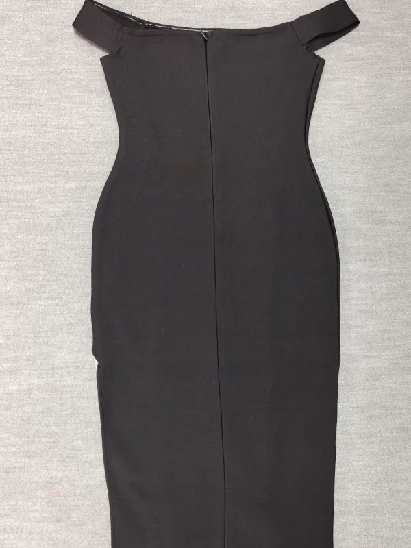 Rhinestone insert Bandage Dress