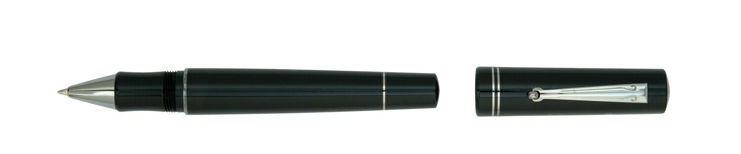 Delta Journal Roller Pen w/ Cap Black