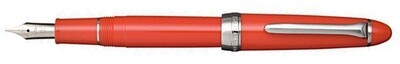 Sailor ProColor 500 Red &quot;Akanezora&quot; Fountain Pen with Silver Colour Trim Steel Nib Fine