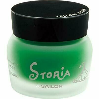 Sailor Storia Bottled Pigment Ink Clown Yellow Green