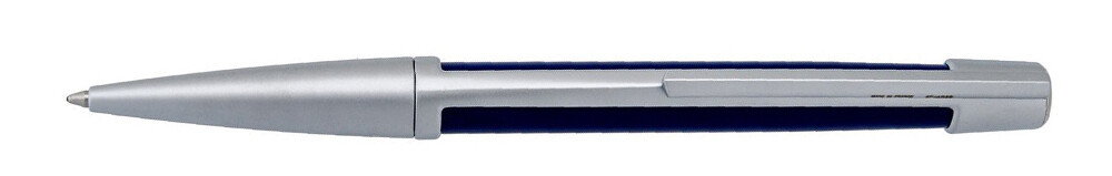ST DUPONT Defi Ballpoint Pen - Blue &amp; Chrome