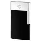 S.T Dupont E-Slim Black &amp; Chrome Lighter