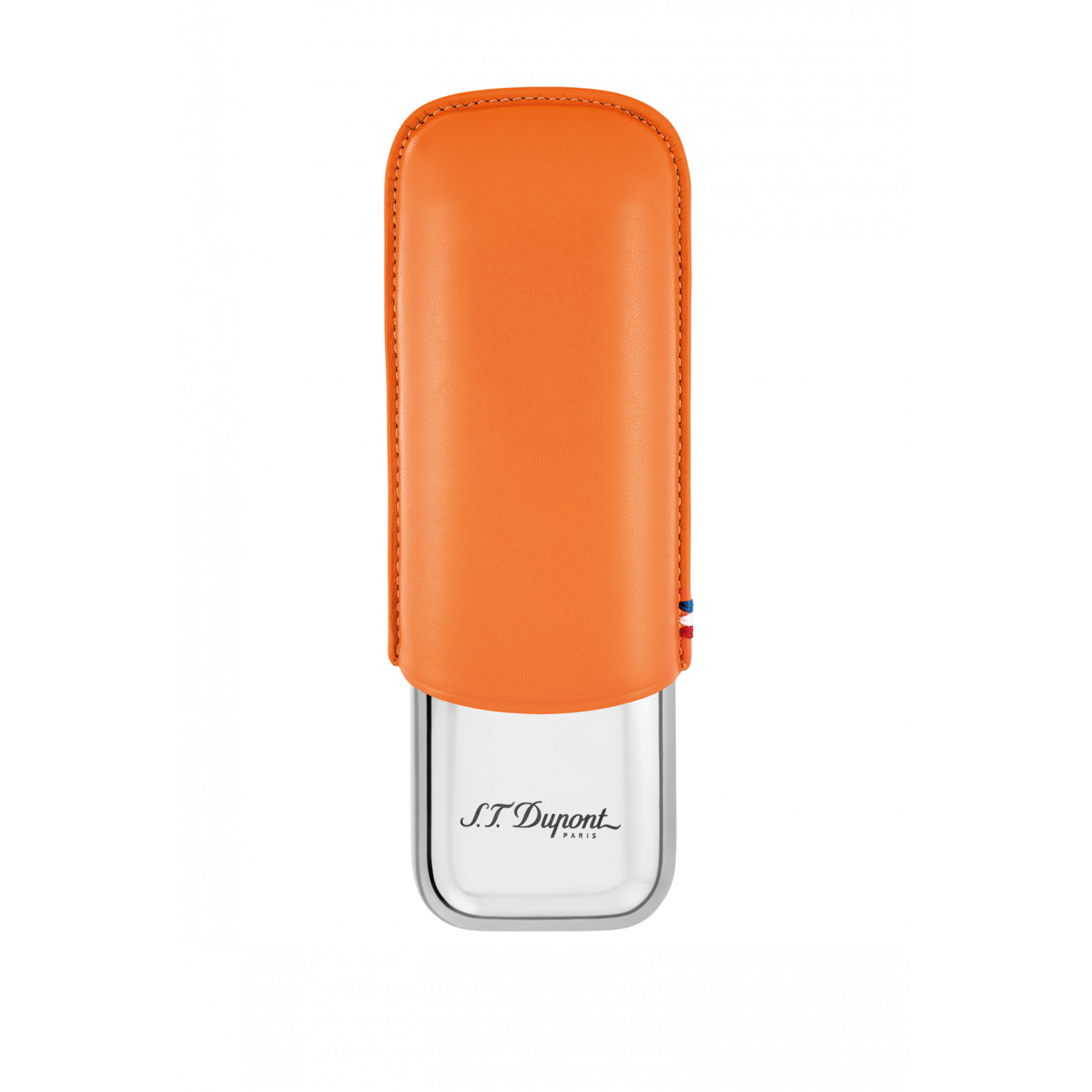 S.T Dupont Orange Cigar Case