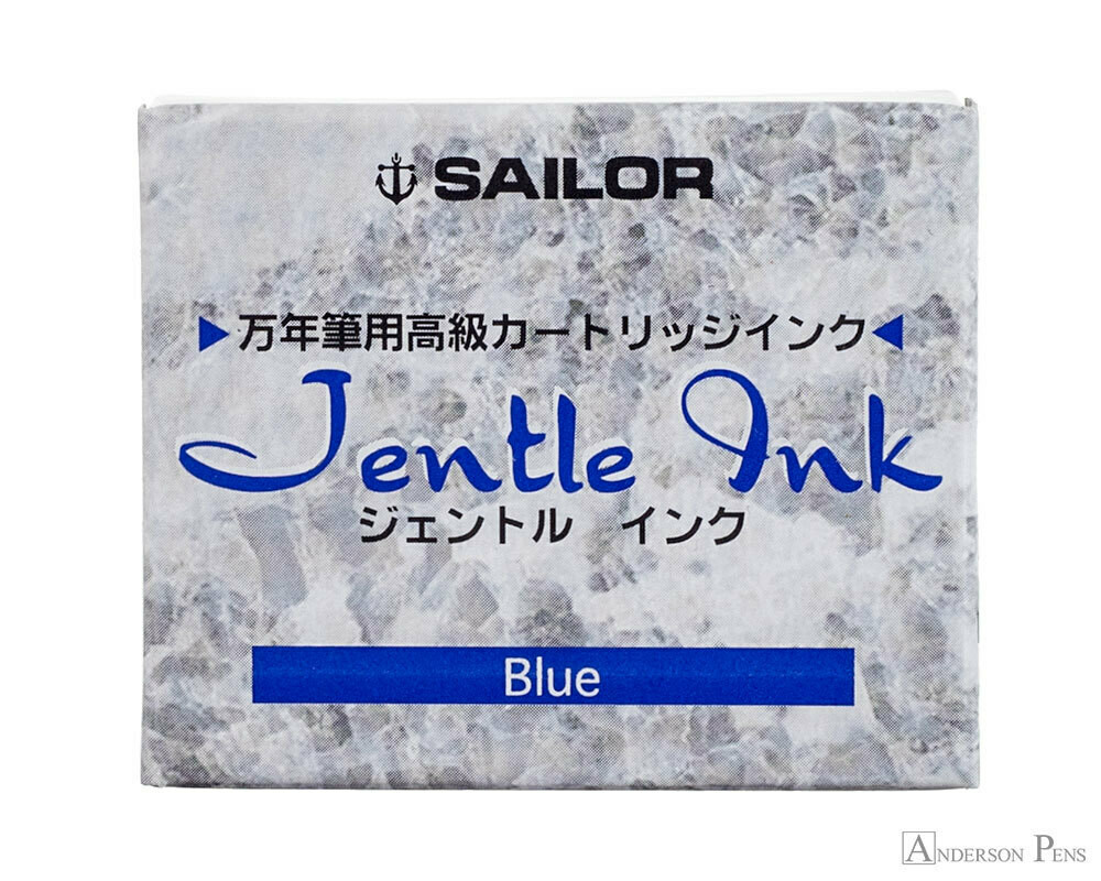 Sailor Jentle Ink Cartridges 12Pk Blue