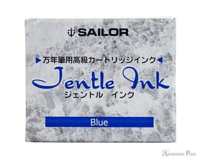Sailor Jentle Ink Cartridges 12Pk Blue