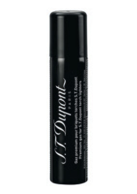 ST DUPONT Black Gas Bottle for Torch Lighters
