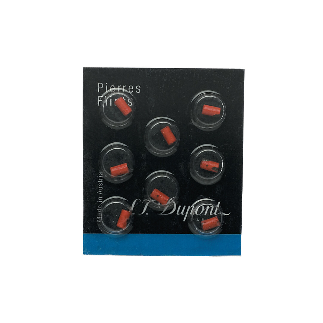 ST DUPONT Red Flint (pack of 8)