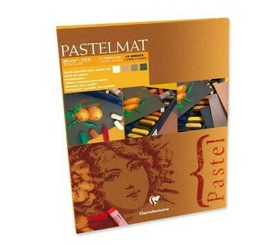 Clairefontaine Pastelmat Pad n°2 30x40cm 12sheet 360g Clairefontaine Pastelmat Pad n°2 30x40cm 12sheet 360g