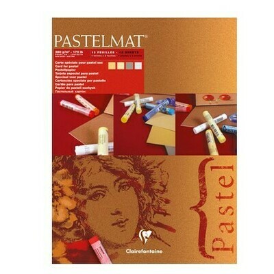 Clairefontaine Pastelmat pad n°1 30x40cm 12sh 360g