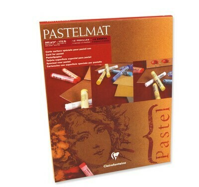 Clairefontaine Pastelmat pad n°1 30x40cm 12sh 360g