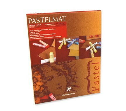 Clairefontaine Pastelmat pad n°1 24x30cm 12sh 360g