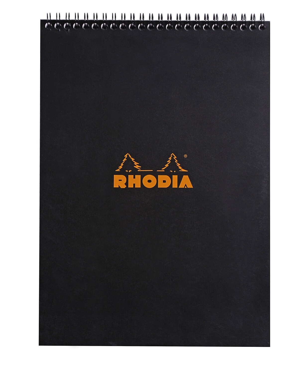 Rhodia Classic Black Wirebound Pad A4 Graph