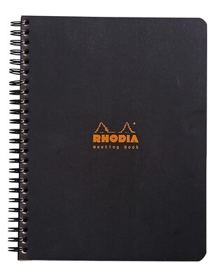 Rhodia Classic Meeting Book Wirebound 16x21cm