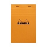 Rhodia Orange No14 Stapled Pad  11,0 X 17,0 Cm Graph