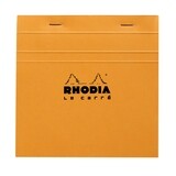 Rhodia Orange &#39;Le Carre&#39; Head Stapled Pad 14,8x14,8cm