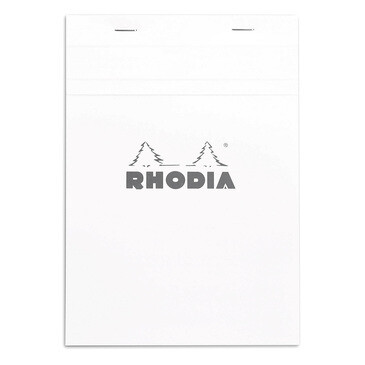 Rhodia White Head Stapled Pad N 16 14,8x21cm
