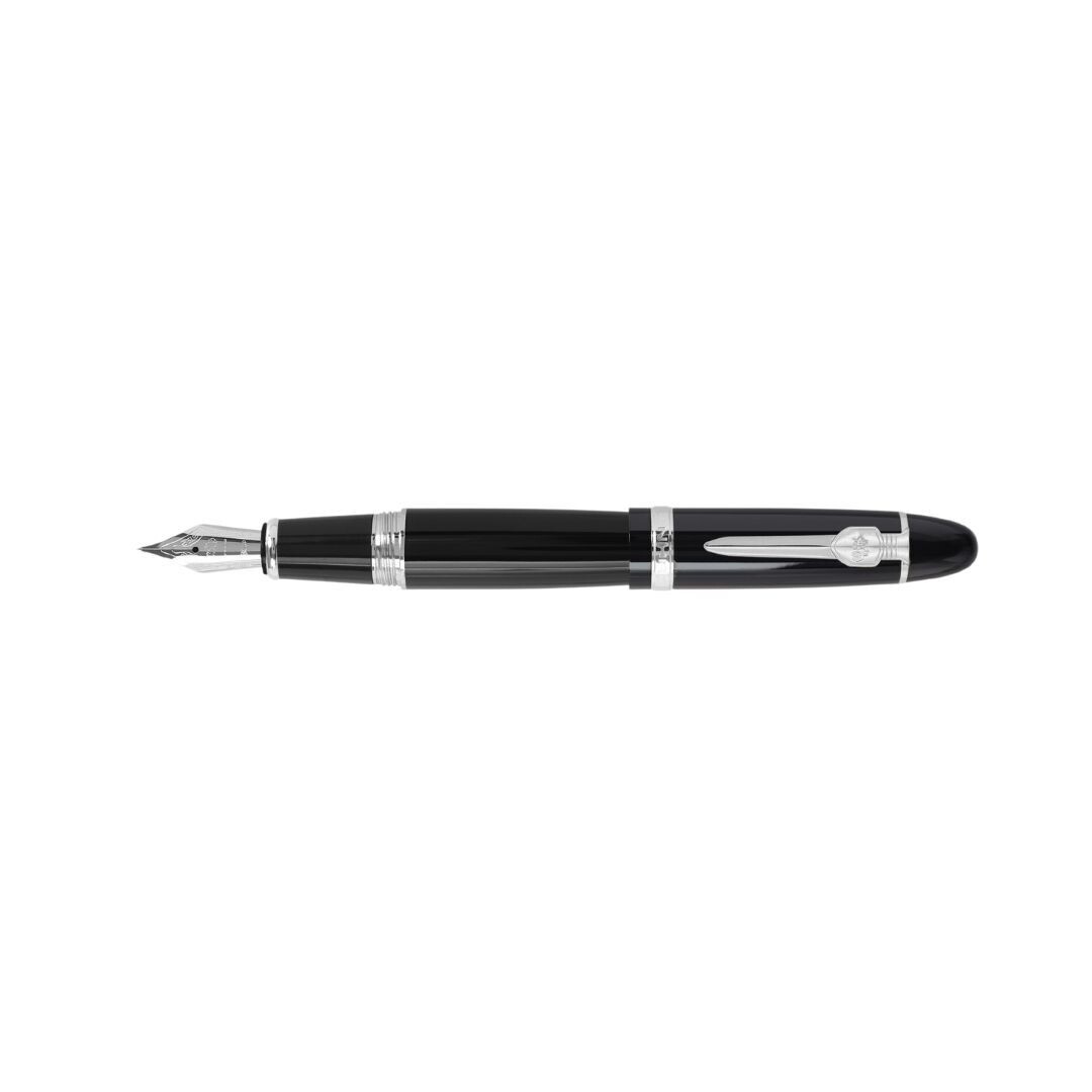 Jinhao 159 Fountain Pen, Medium Silver Nib in 18 K GP