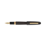 Jinhao 9056 Fountain Pen, 18k Gold Plated Medium Nib, Colour: Black Wood