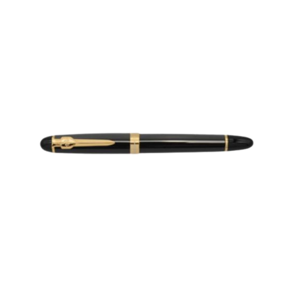 Jinhao X450-A Fountain Pen, Medium Nib 18k Gold Plated, Colour: Black