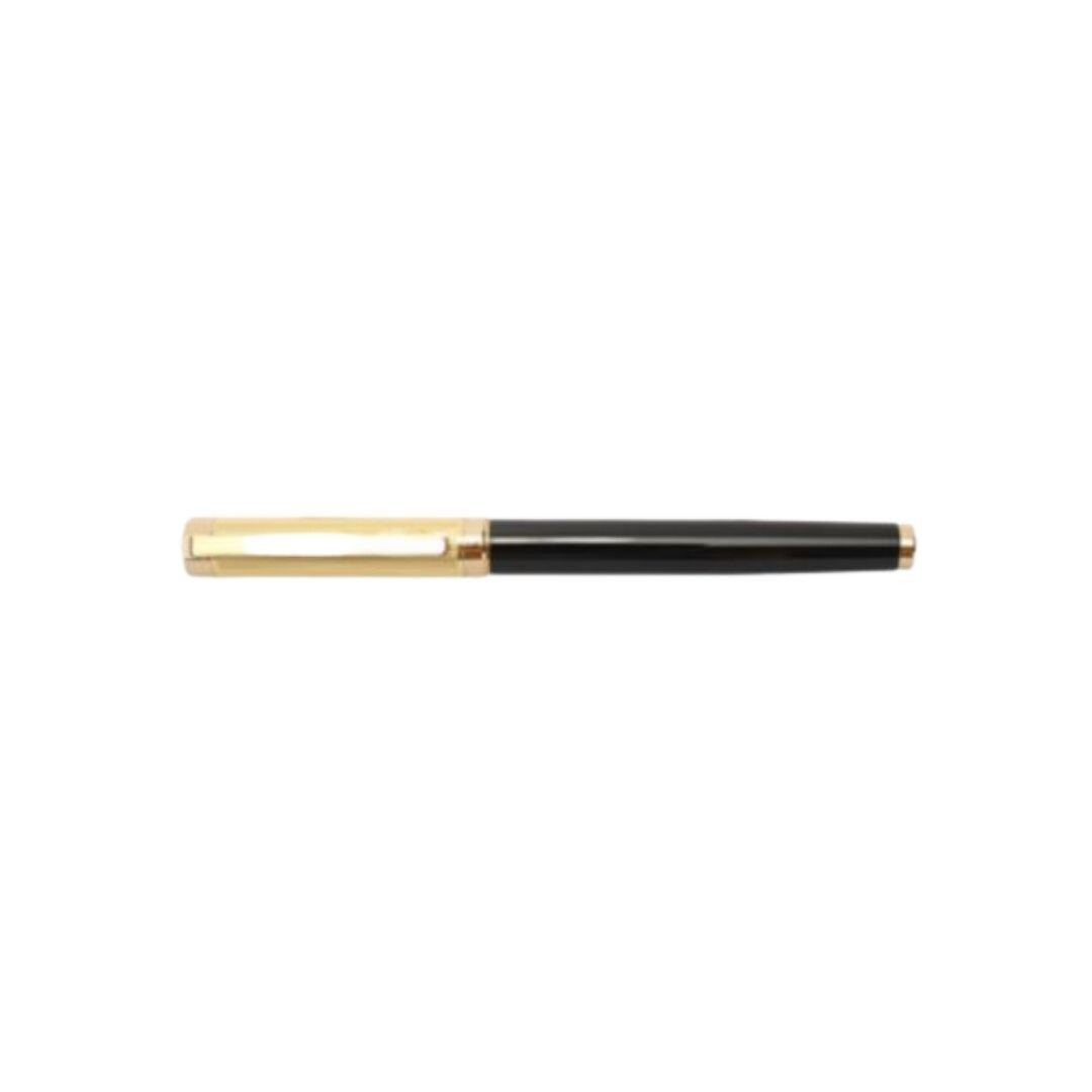 Jinhao 155 Fountain Pen, Fine Nib, Colour: Black &amp; Gold