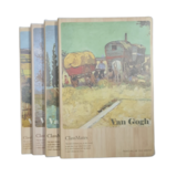 Van Gogh set of 4 A4 size 190x260mm.  96 pages each book.