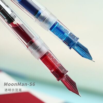 Moonman S6 Fountain Pen Transparent