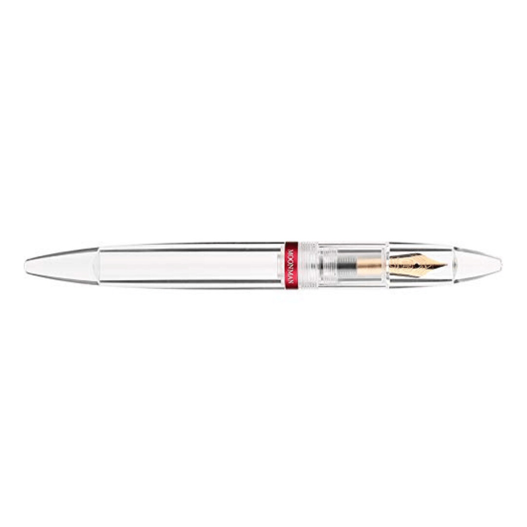 Moonman M2 Fountain Pen, Colour: Transparent, Nib: Fine