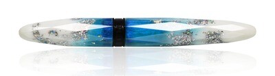 BENU -  Fountain pen - Briolette Luminous Snowy Peak  -  Schmidt Steel Nib F - With Schmidt Converter