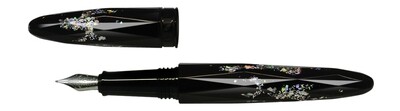 BENU -  Fountain pen - Briolette Storm  -  Schmidt Steel Nib M - With Schmidt Converter