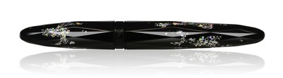 BENU -  Fountain pen - Briolette Storm  -  Schmidt Steel Nib M - With Schmidt Converter