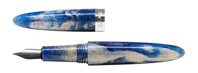 BENU -  Fountain pen - Minima Arctic Serenity   -  Schmidt Steel Nib M - With Schmidt Converter