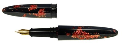 BENU -  Fountain pen - Minima Magma   -  Schmidt Steel Nib M - With Schmidt Converter
