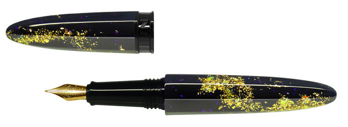 BENU -  Fountain pen - Minima Royal Purple  -  Schmidt Steel Nib F - With Schmidt Converter