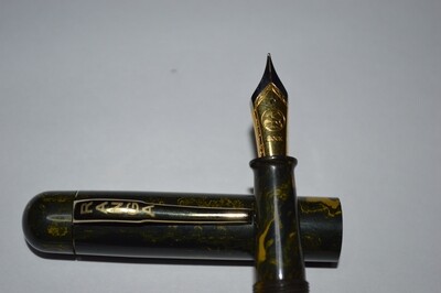Ranga Model 4CS Premium Ebonite Colour P2
Bock N0. 6 Dual Medium  Fountain Pen
