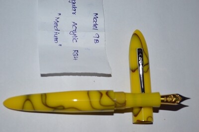 Ranga Model 9B Regular Acrylic Colour 34
Bock N0. 6 Dual Medium -  Fountain pen
