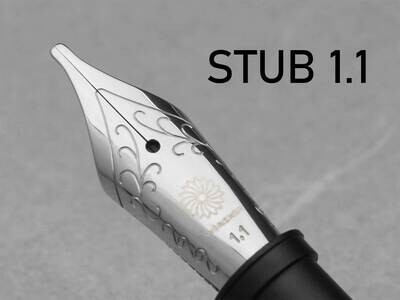 JOWO # 6 Wancher Stainless Steel Nib Stub 1.1