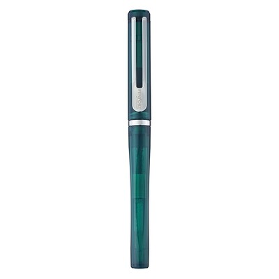 Taccia Fountain Pen Facet Clear Green Fine Nib