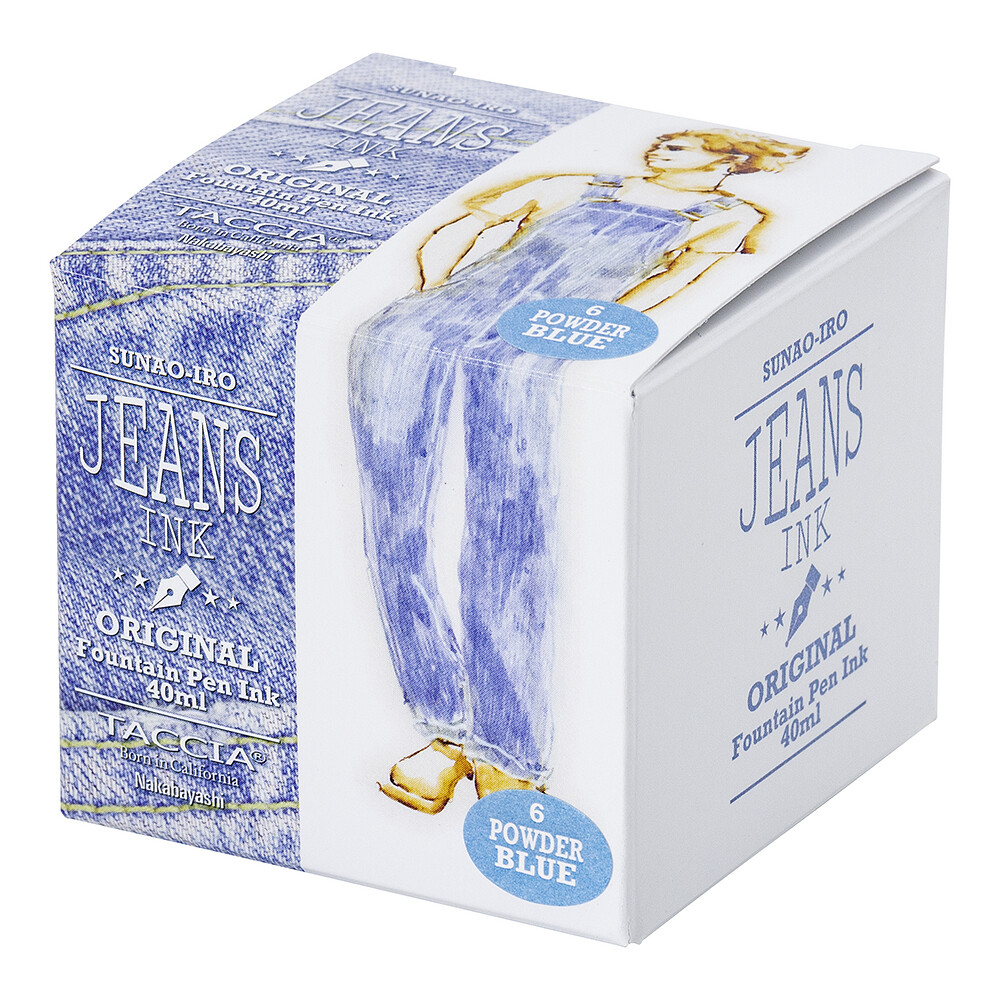 Taccia Fountain Pen Ink 40 ml  Jeans Powder Blue