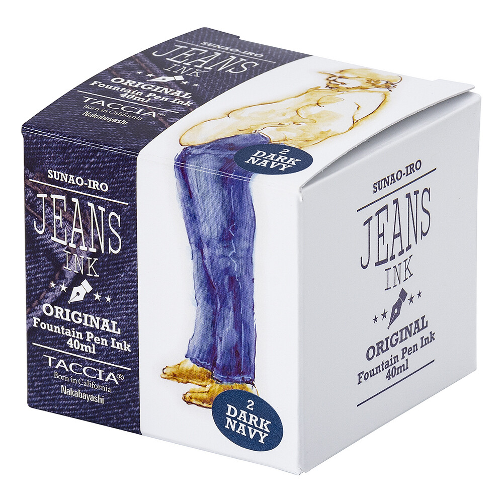 Taccia Fountain Pen Ink 40 ml  Jeans Dark Navy