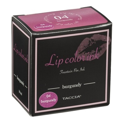 Taccia Fountain Pen Ink 30 ml	Lip Colour Burgundy