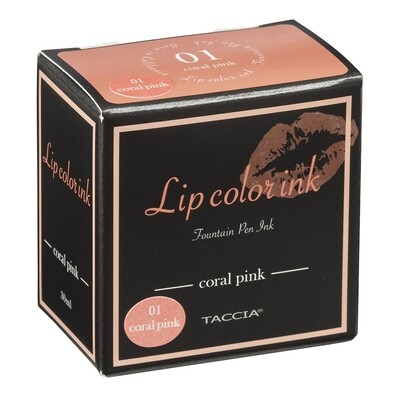 Taccia Fountain Pen Ink 30 ml	Lip Colour Coral Pink